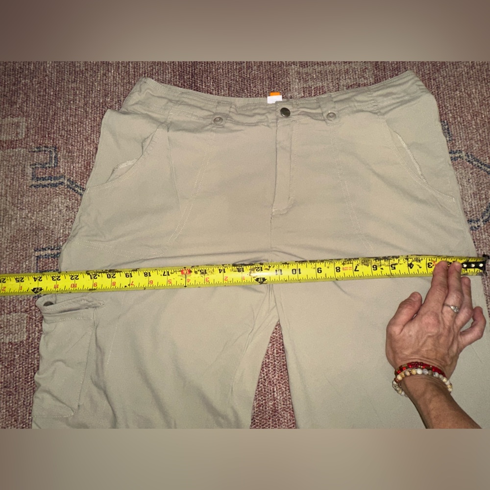 Lucy hiking active hiking vented pants khaki size 12 soft lightweight - Picture 6 of 8